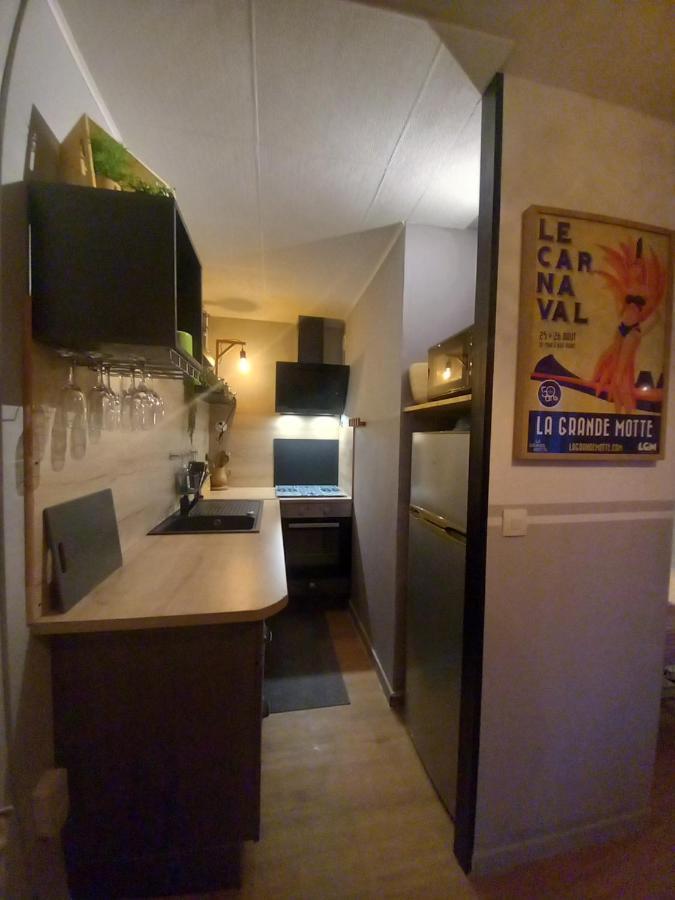Rose Cote Mer Studio Et Garage, Entree Autonome Apartment La Grande Motte Exterior foto